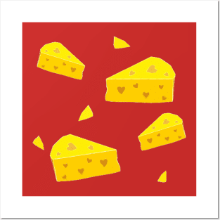 Cheesy Love Posters and Art